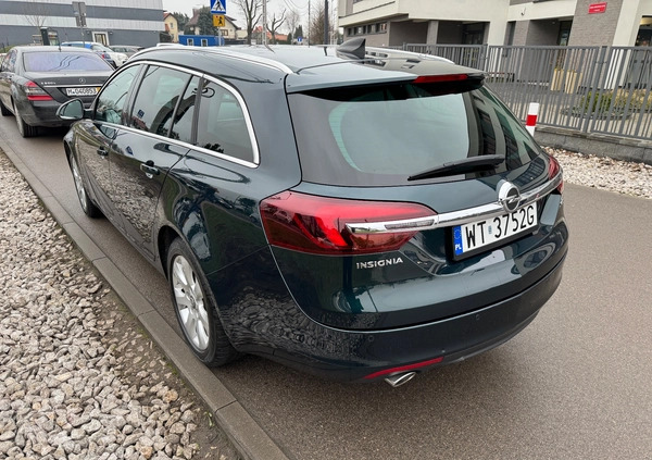 Opel Insignia cena 41900 przebieg: 194000, rok produkcji 2016 z Warszawa małe 11